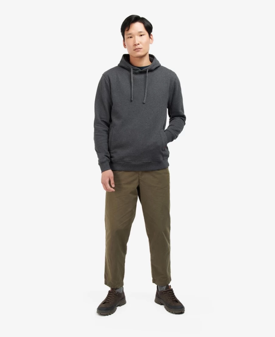 Barbour Men's Scarcroft Hoodie in Night Sky - Classic Pullover with Hood