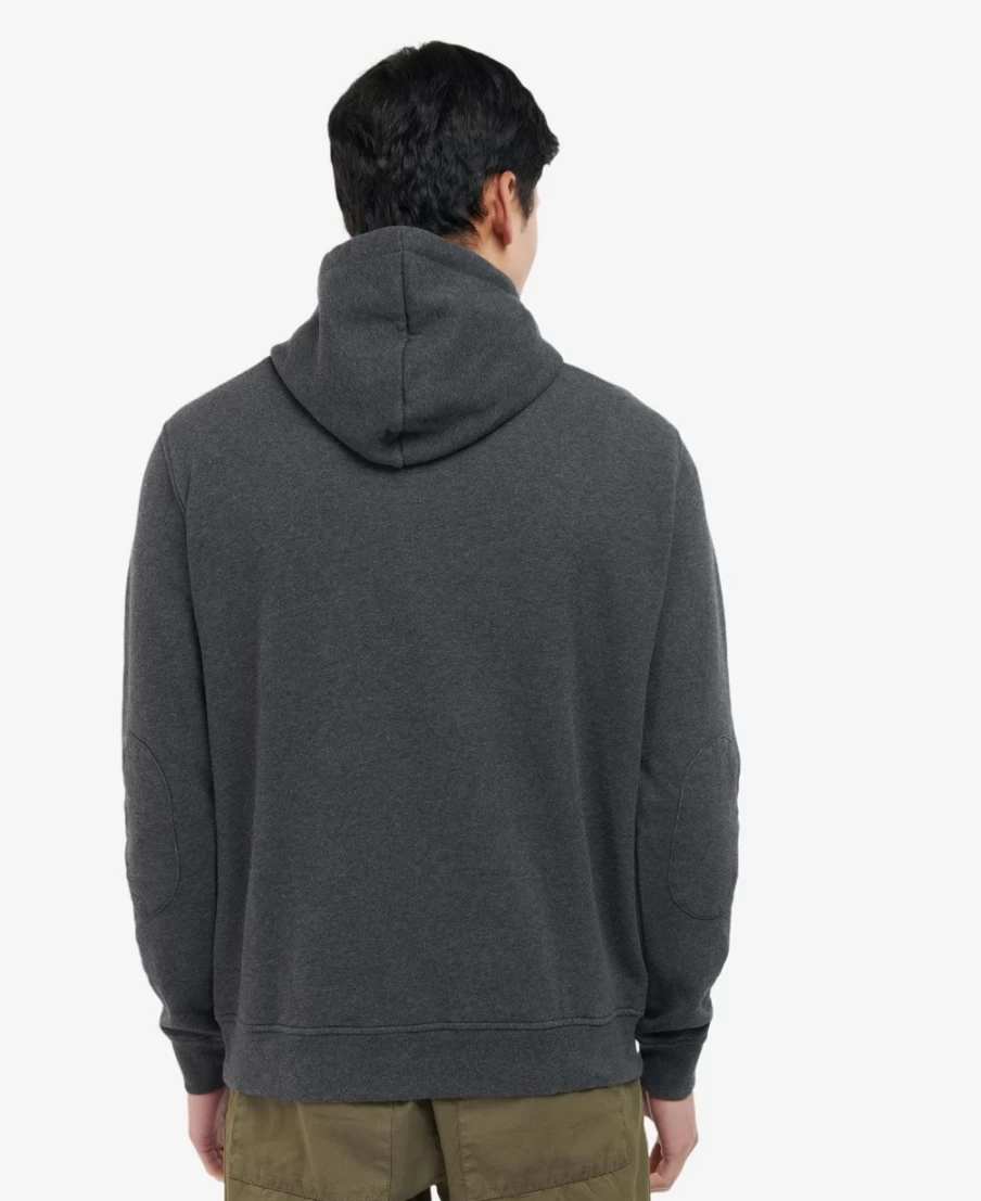 Barbour Men's Scarcroft Hoodie in Night Sky - Classic Pullover with Hood