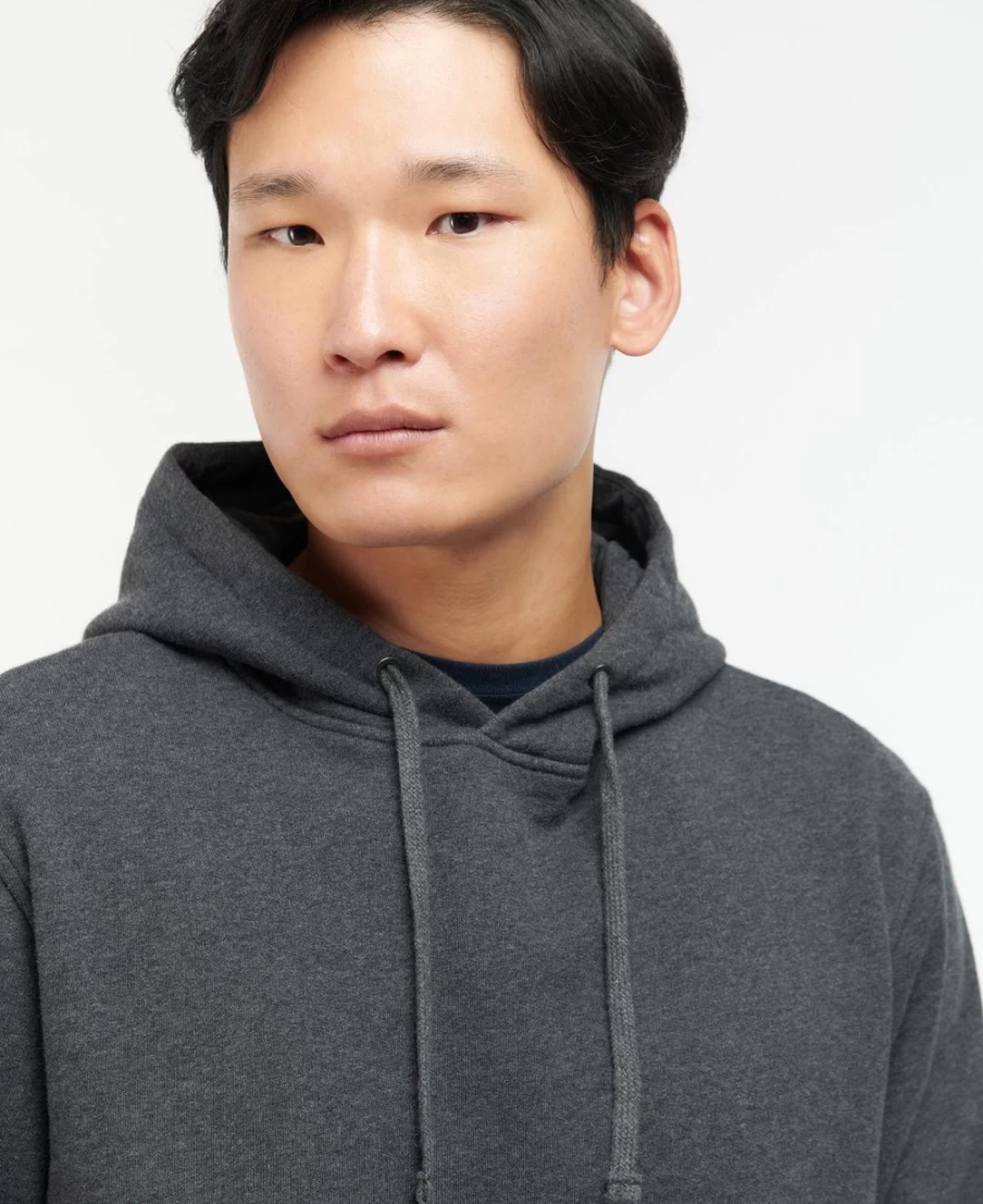 Barbour Men's Scarcroft Hoodie in Night Sky - Classic Pullover with Hood