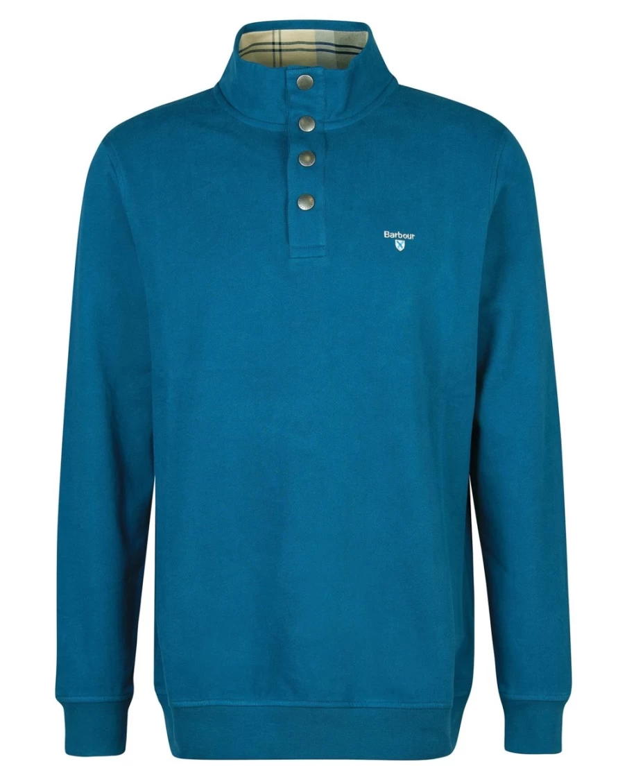 Barbour Men's Egglescliff Ivy Green Sweatshirt