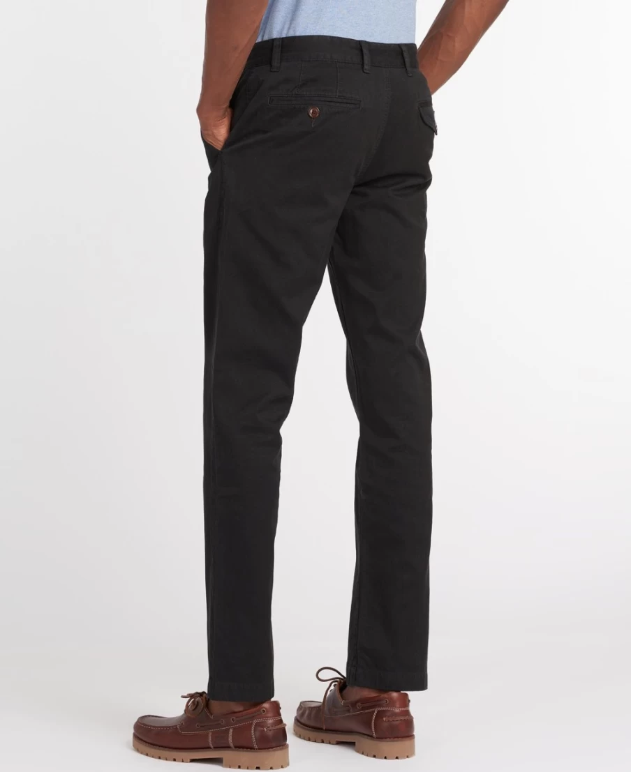 Barbour Men's Neuston Twill Chinos in Navy - Classic Casual Trousers