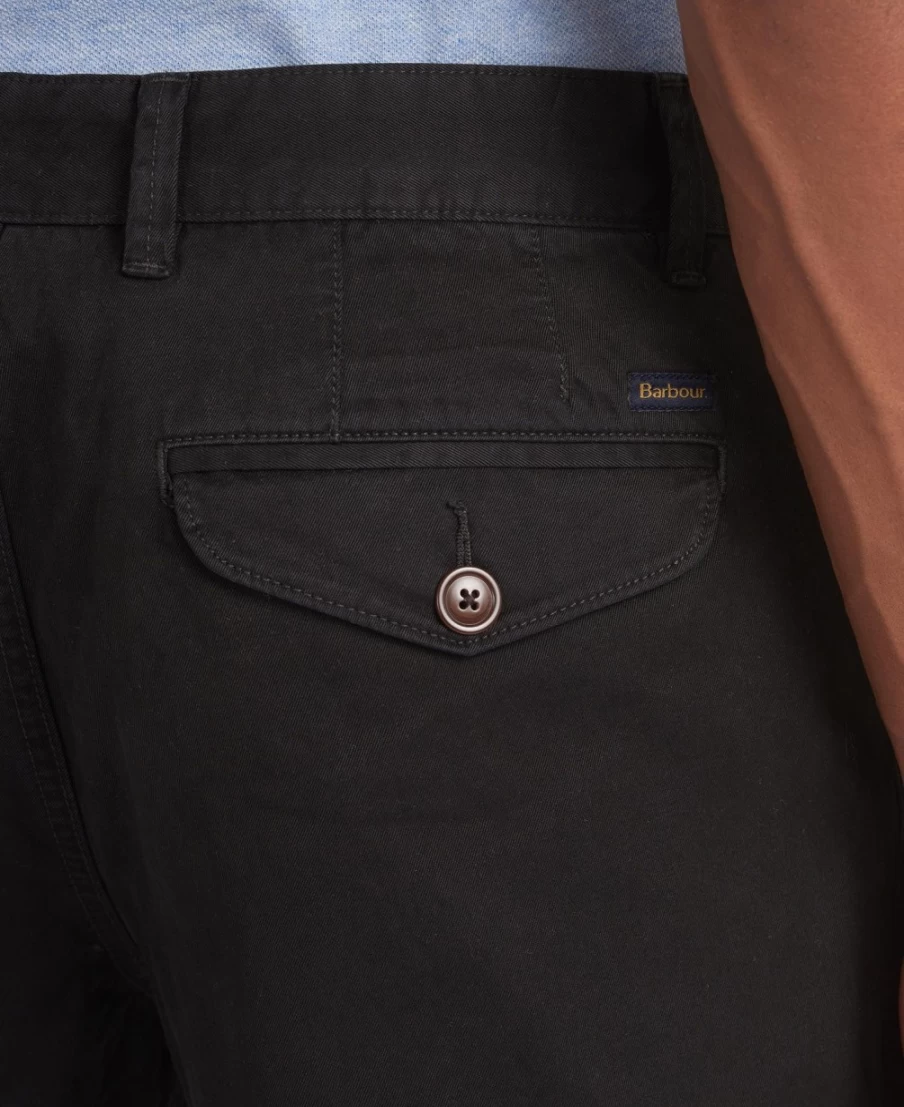 Barbour Men's Neuston Twill Chinos in Navy - Classic Casual Trousers