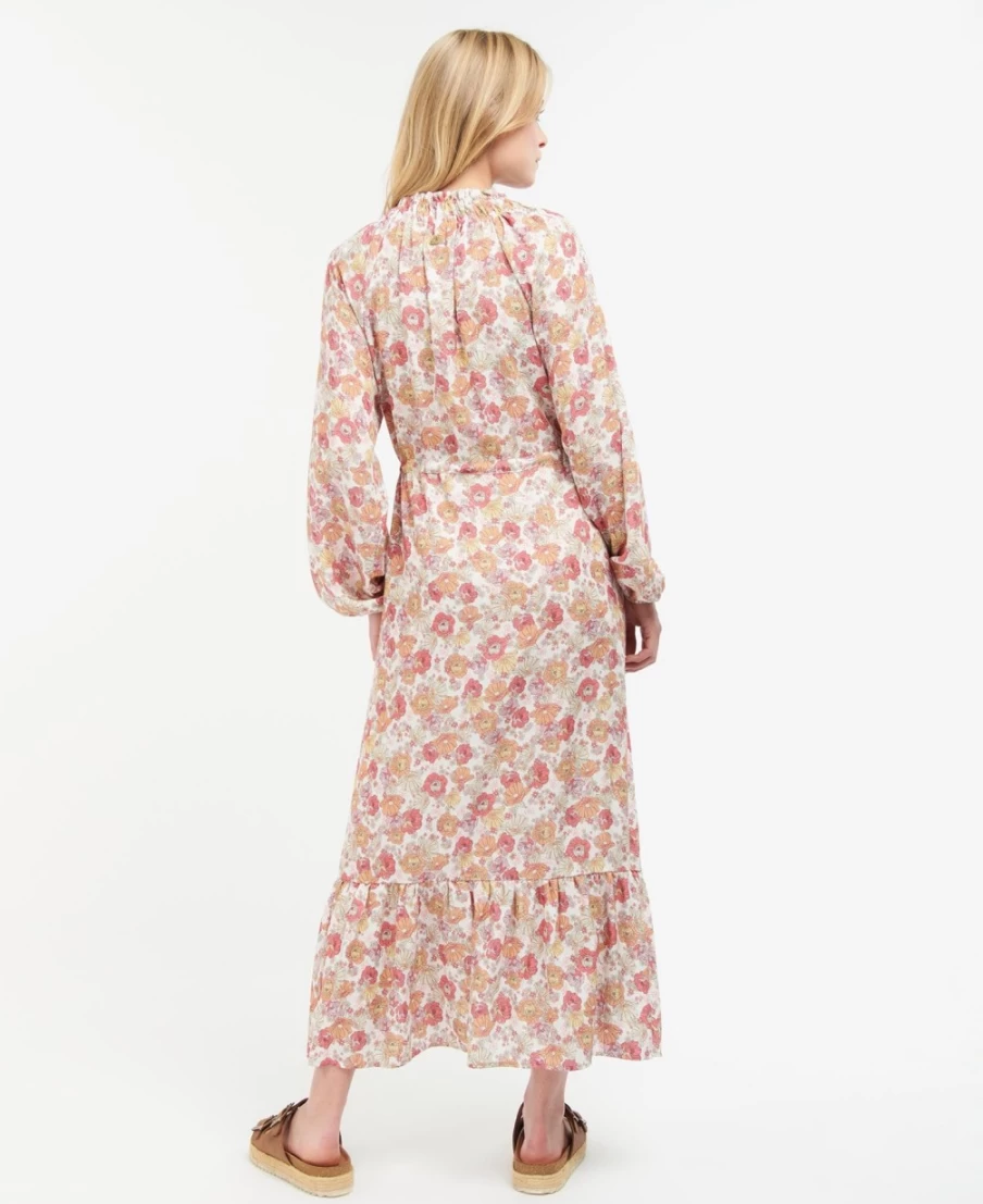 Barbour Women's Maara Dress in Multi Light Floral Pattern
