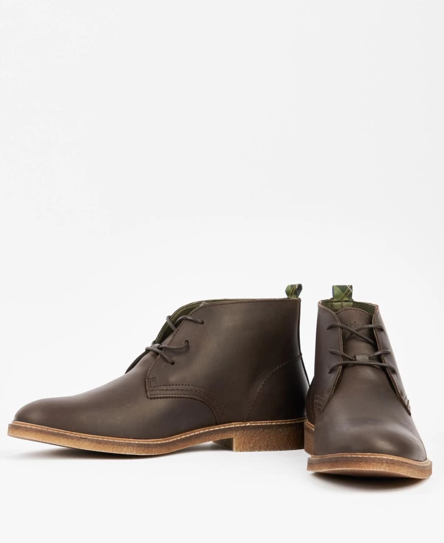 Barbour Men's Sonoran Black Suede Boots | Waterproof Outdoor Footwear