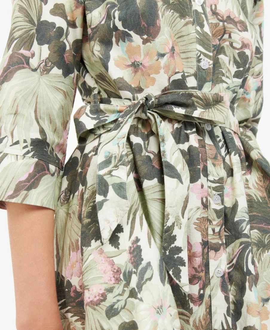 Barbour Women's Gransden Dress in Limerence/Papyrus - House Of Hackney Collaboration