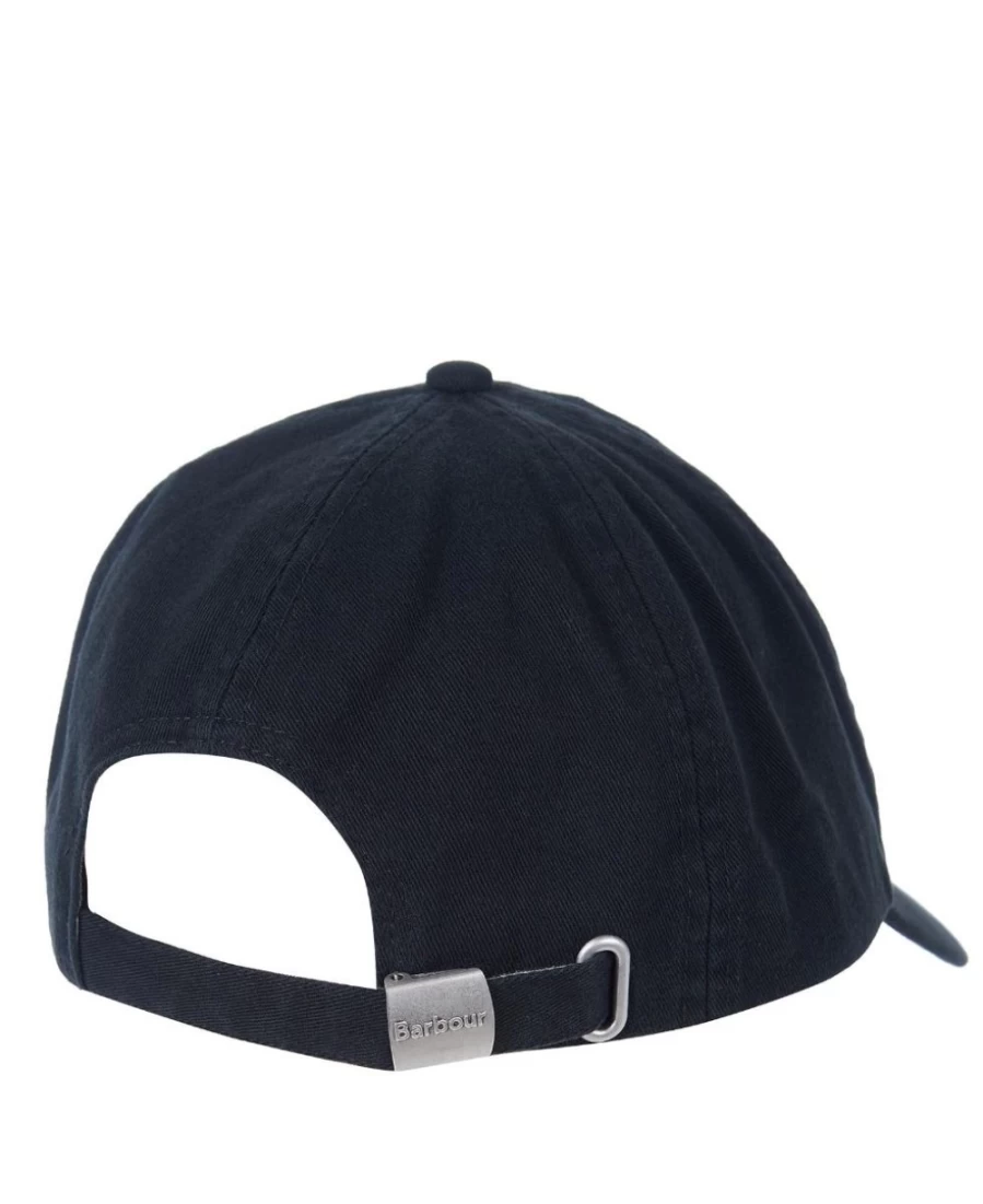 Barbour Mens Sport Cap in Racing Green - Cascade Style Adjustable Baseball Hat