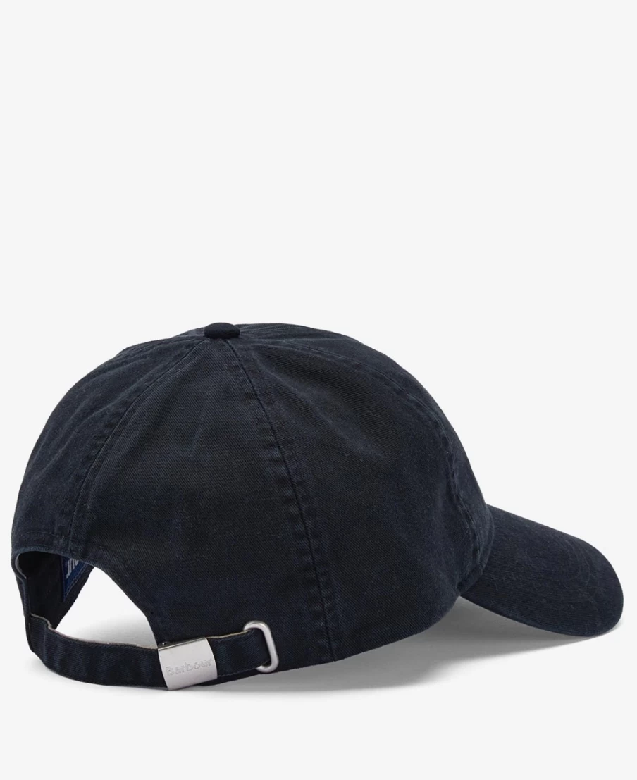 Barbour Mens Sport Cap in Racing Green - Cascade Style Adjustable Baseball Hat