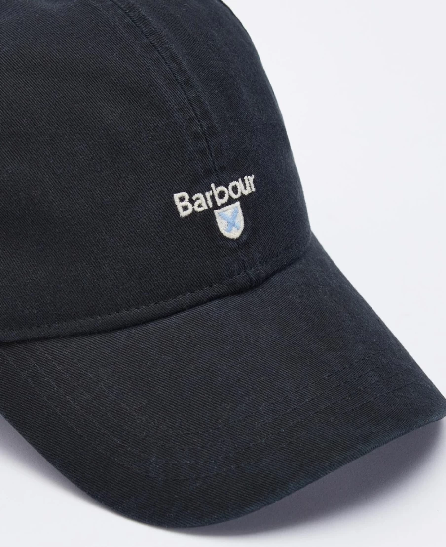 Barbour Mens Sport Cap in Racing Green - Cascade Style Adjustable Baseball Hat