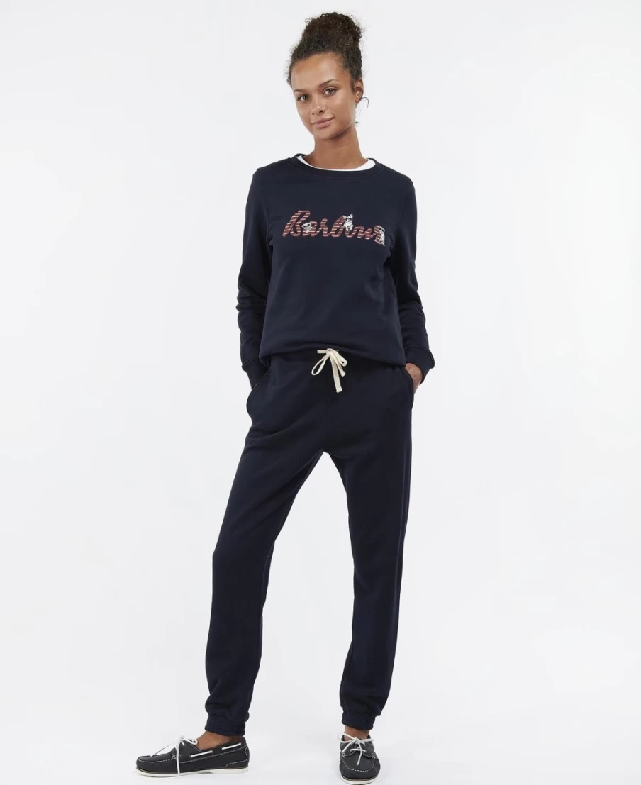 Barbour Women's Otterburn Black Jogging Pants