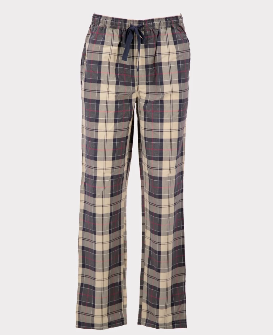 Barbour Men's Carlisle Summer Navy Tartan Pajama Set