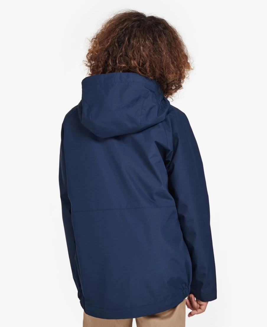Barbour Boys Ochre Cromar Showerproof Jacket - Waterproof Outdoor Coat for Kids