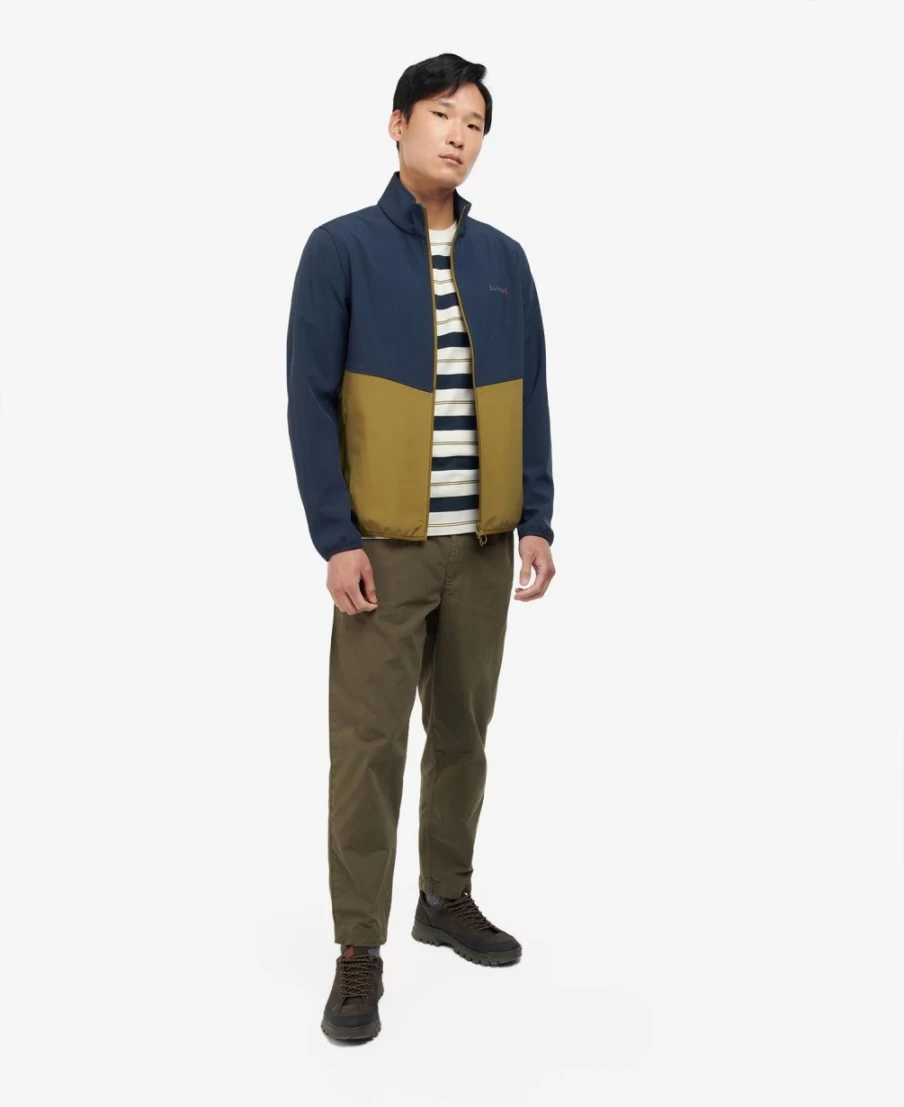 Barbour Men's Bearing Sea Peak Softshell Fleece Jacket