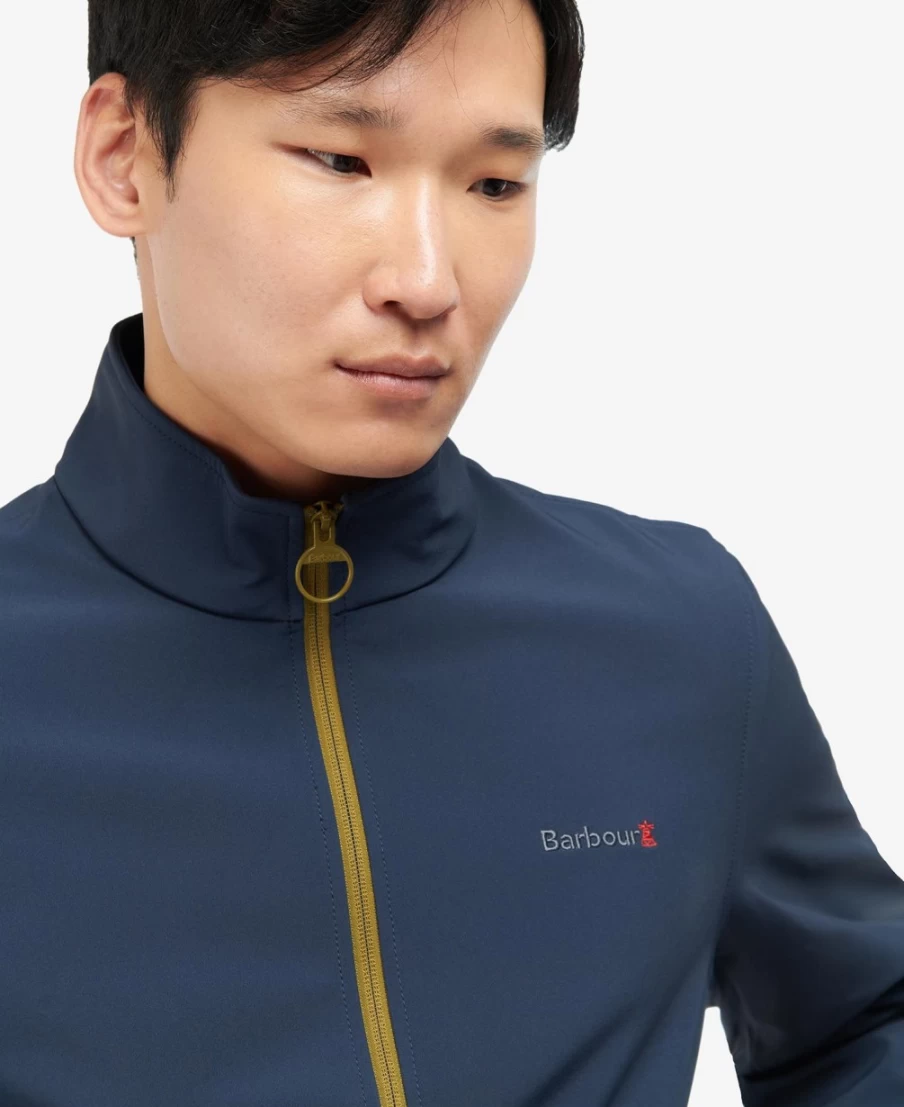Barbour Men's Bearing Sea Peak Softshell Fleece Jacket
