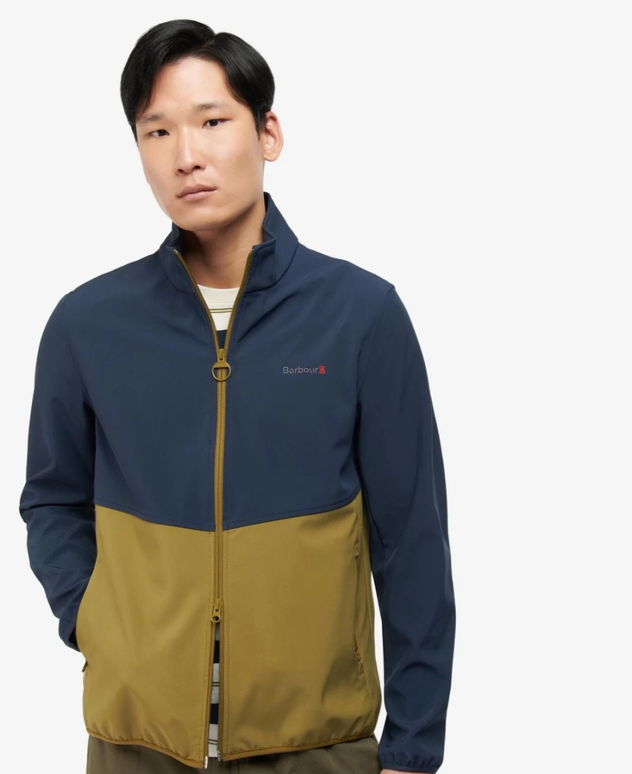 Barbour Men's Bearing Sea Peak Softshell Fleece Jacket