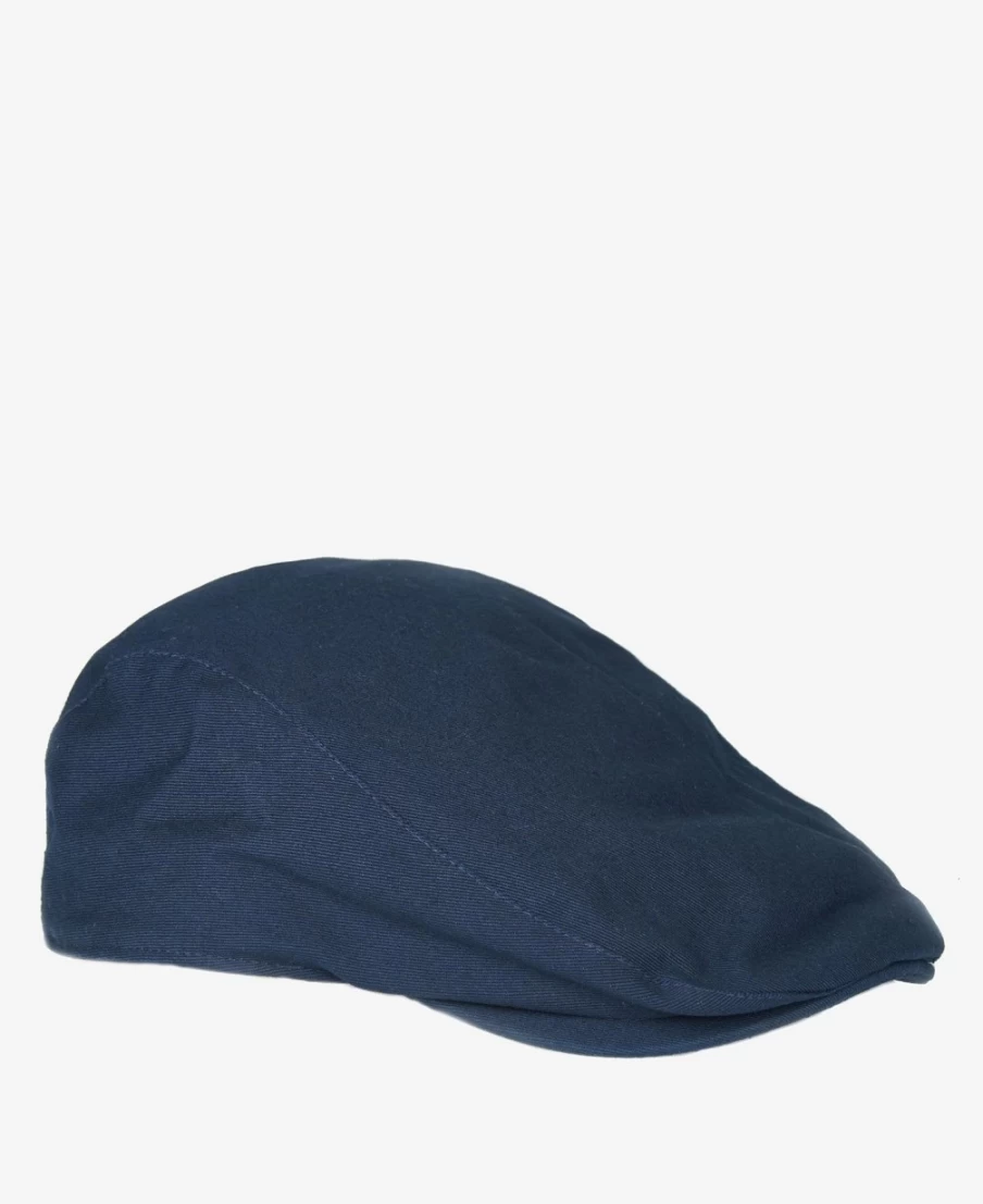 Barbour Finnean Cap for Men - Olive Green Waterproof Waxed Cotton Baseball Hat