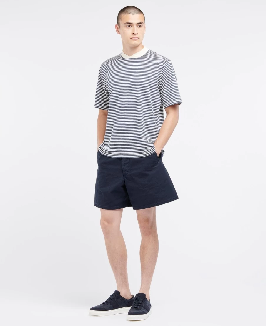 Barbour Men's Dillon Shorts in Sand - Classic Casual Comfort