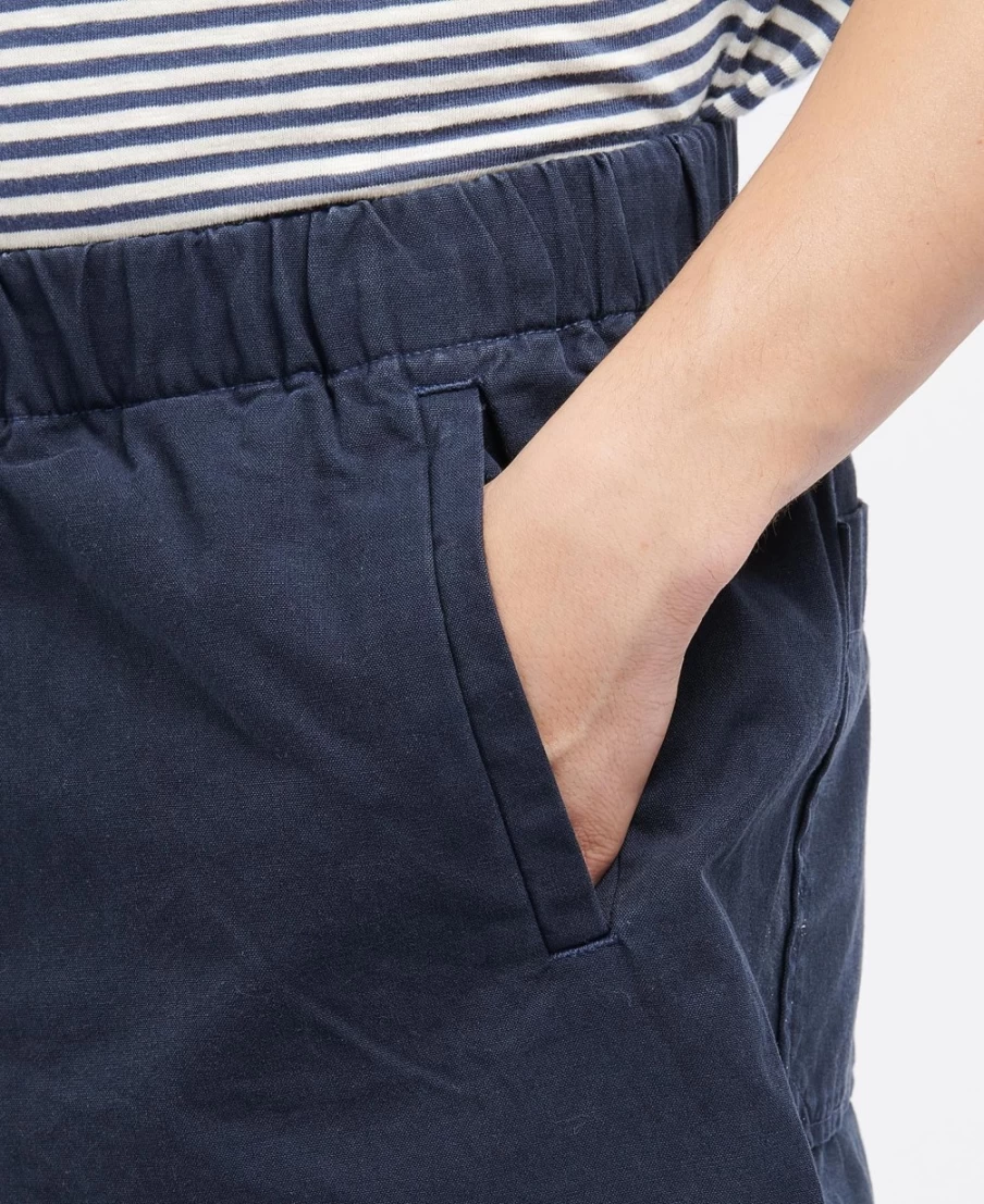 Barbour Men's Dillon Shorts in Sand - Classic Casual Comfort