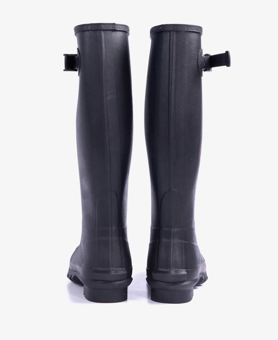 Barbour Men's Black Bede Wellington Boots - Waterproof Outdoor Footwear