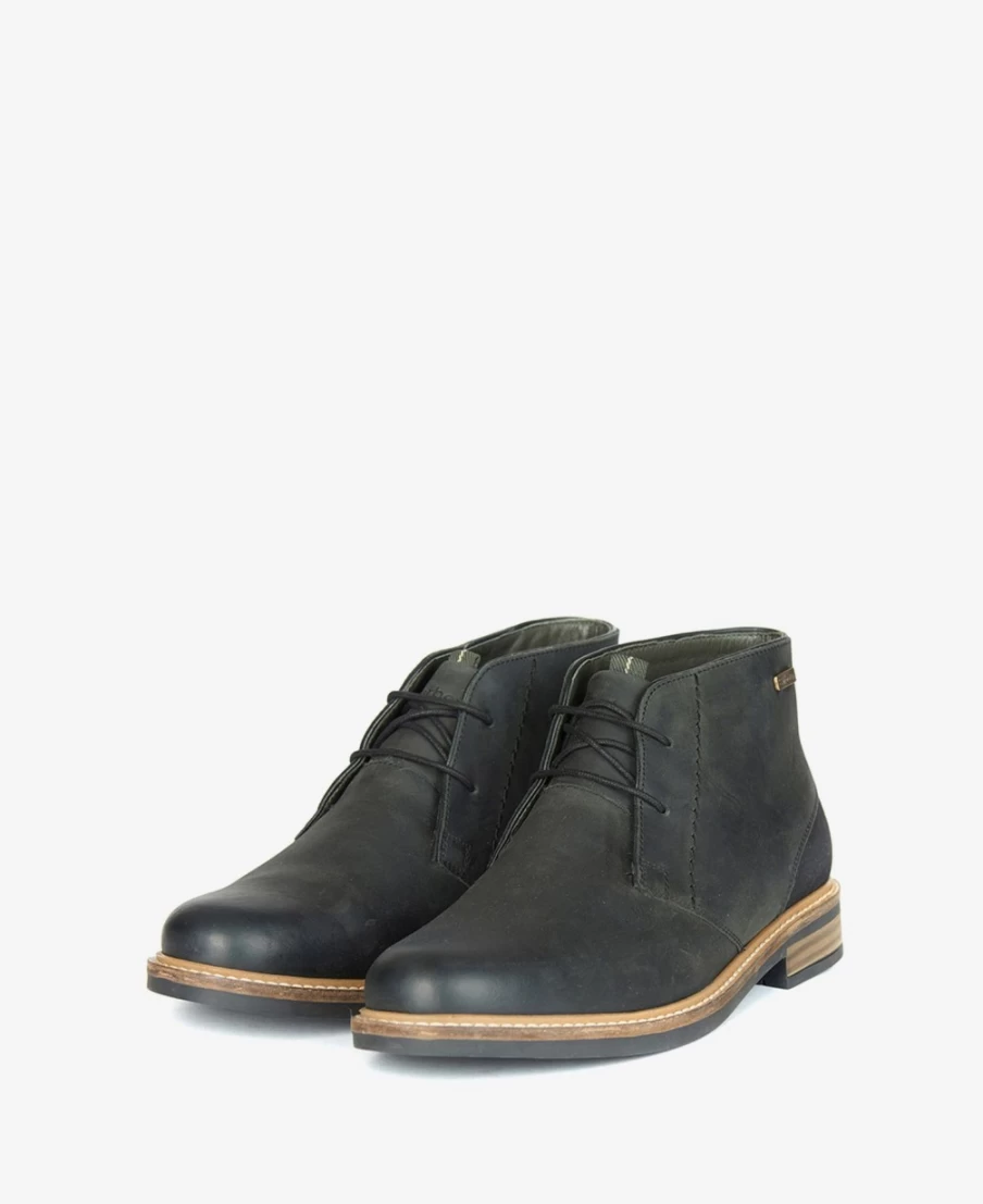 Barbour Mens Black Readhead Chukka Boots