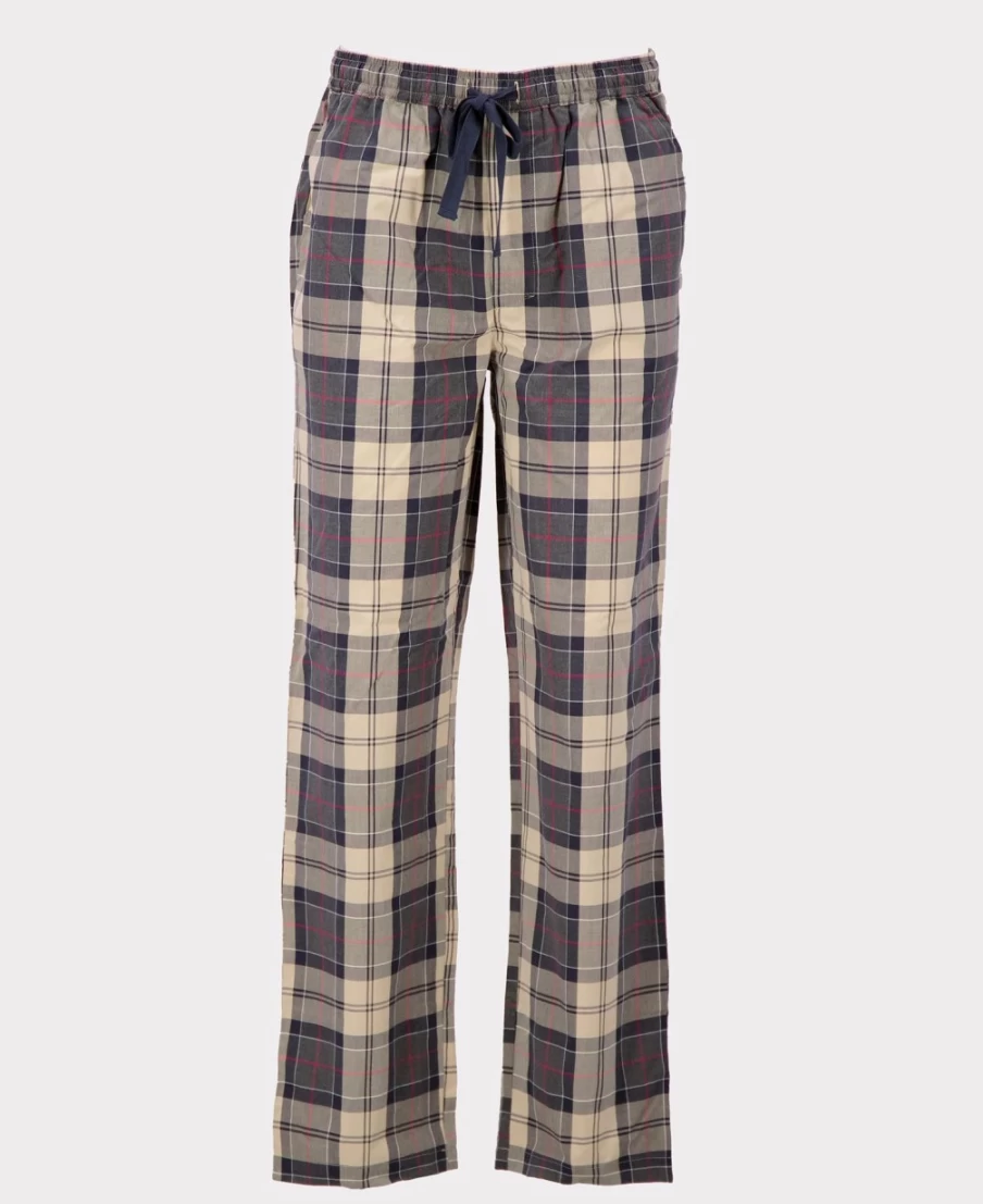 Barbour Men's Carlisle Summer Navy Tartan Pajama Set