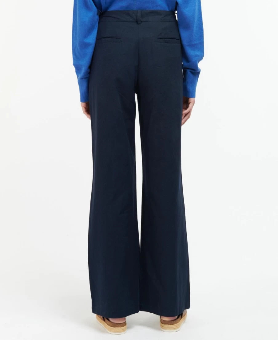 Barbour Women's Somerland Trousers in Vanilla - Classic Casual Wear