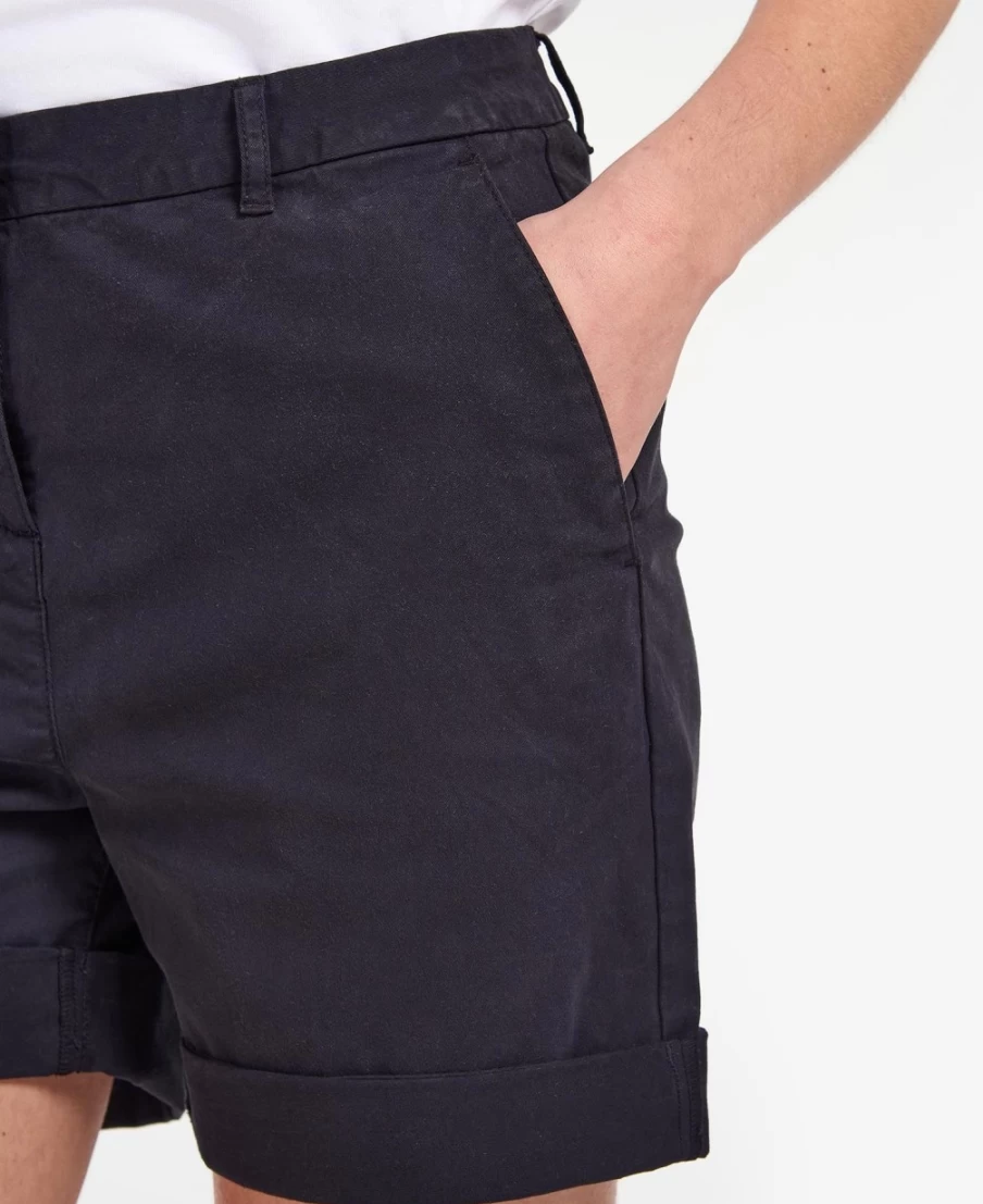 Barbour Women's Classic White Chino Shorts | Comfortable & Stylish Summer Shorts