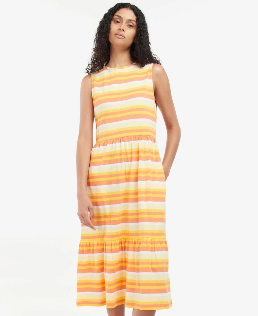 Barbour Women's Crestfield Dress in Multi - Classic Stylish & Comfortable