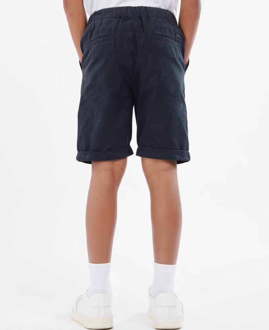 Barbour Boys Stone Chino Shorts for Summer Comfort and Style
