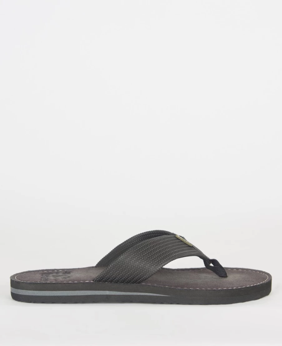 Barbour Men's Toeman Black Sandals
