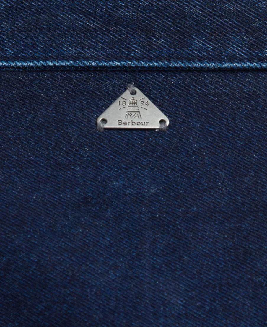 Barbour Women's Adria Dress in Indigo - Classic Casual Style