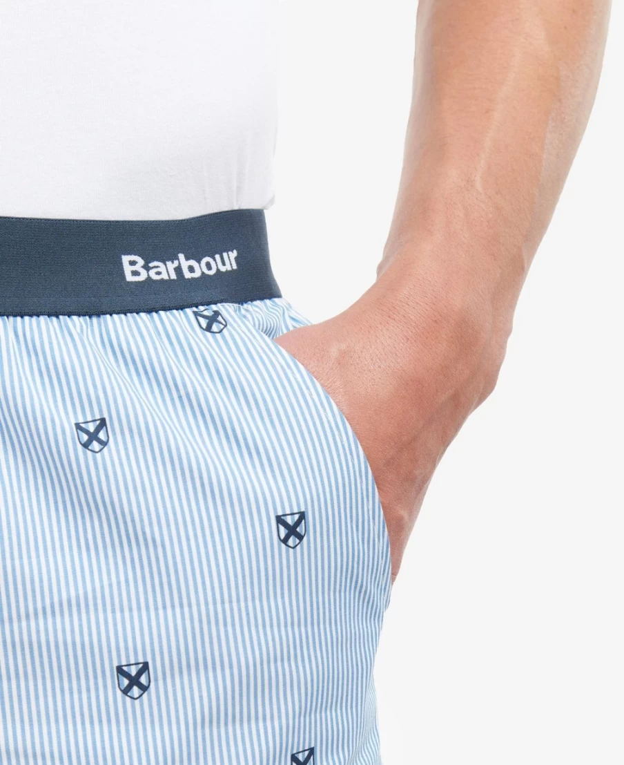 Barbour Men's Classic Blue Tomas Pajama Set