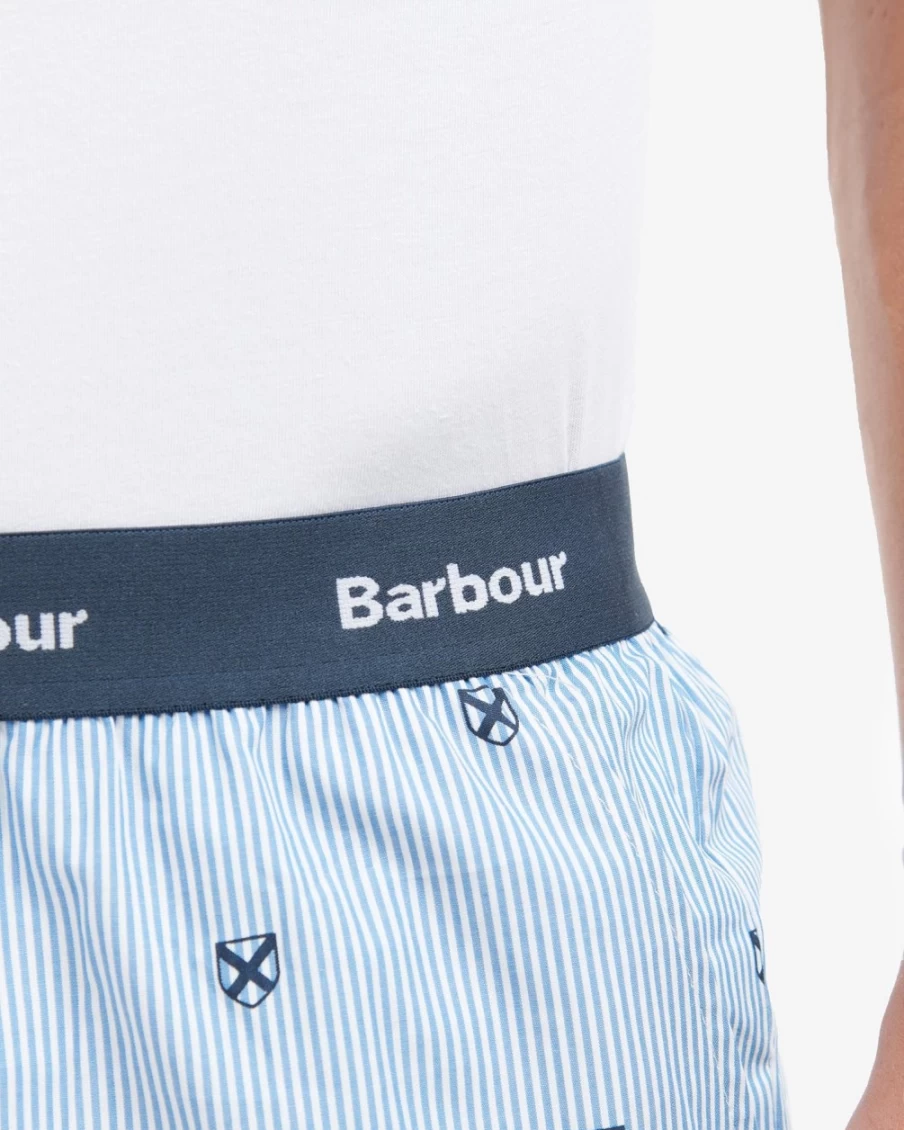 Barbour Men's Classic Blue Tomas Pajama Set