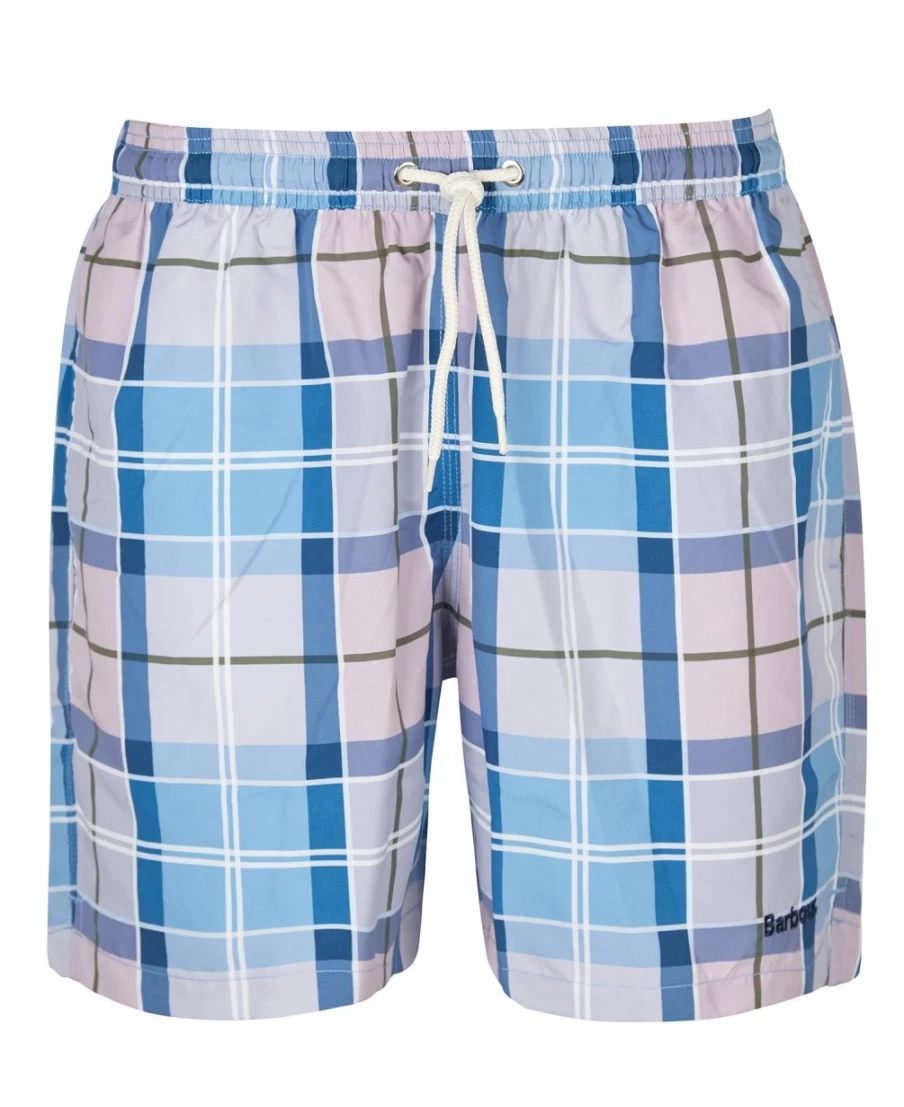 Barbour Men's Classic Tartan Swim Shorts - Premium Quick-Dry Beachwear
