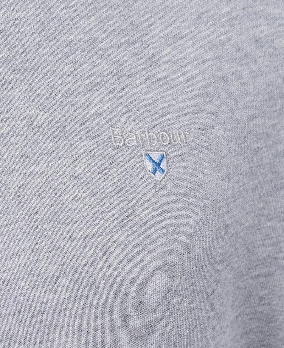 Barbour Men's Ridsdale Black Crew-Neck Sweatshirt