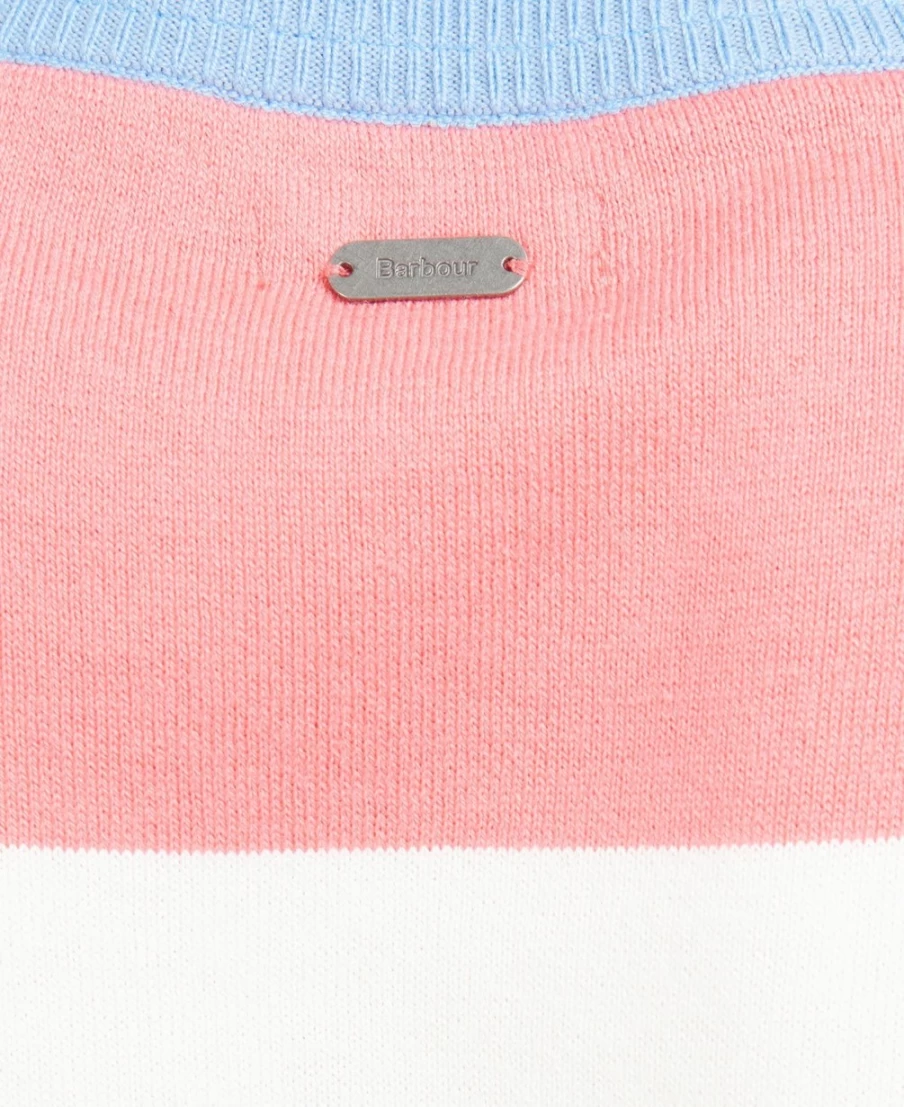 Barbour Women's Bradley Stripe Knit Jumper in Classic Multi Color